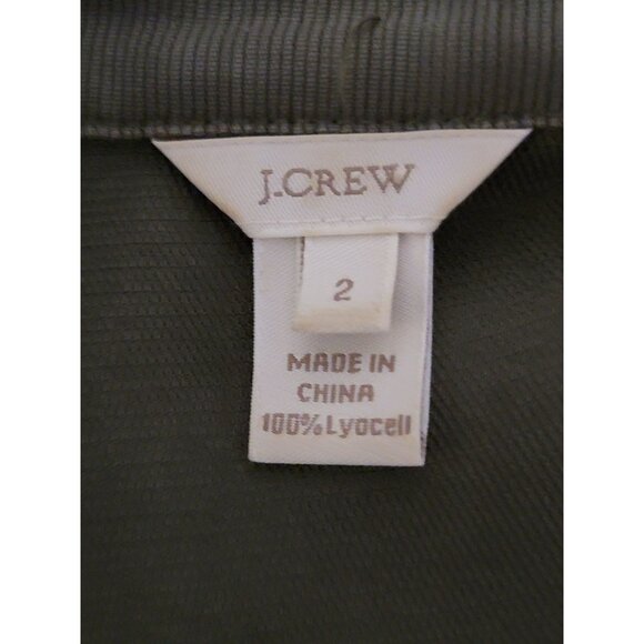 J. Crew Dress 100% Lyocell Short Sleeve Button Front Casual/Workwear - Picture 3 of 3